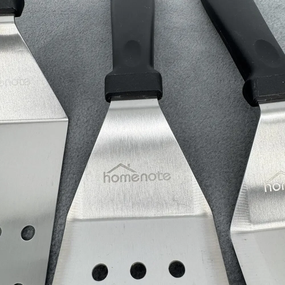 Homenote Griddle Spatula Set 4 Piece Stainless Steel Blackstone‎ BBQ Tools